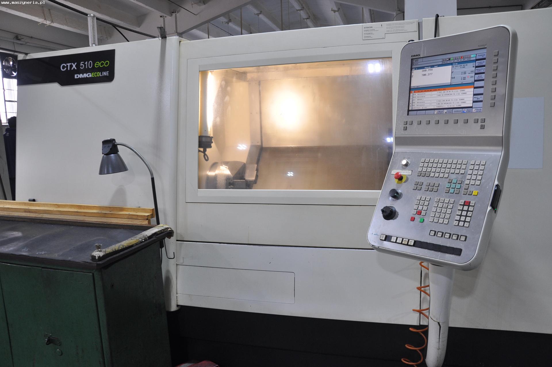 Centro di tornitura CNC DMG CTX 510 ECO in vendita - foto 3